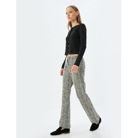 Koton Koton Broek zwart / wit