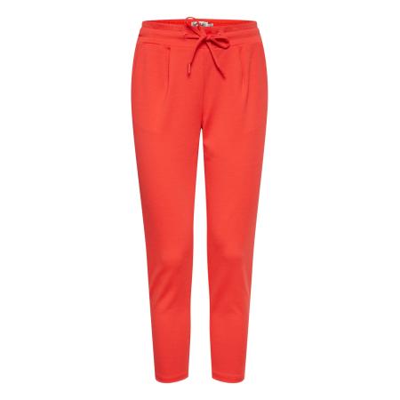 ICHI ICHI Bandplooibroek IHKate oranjerood