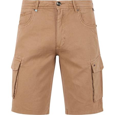 No Excess Cargo Short Linnen Beige