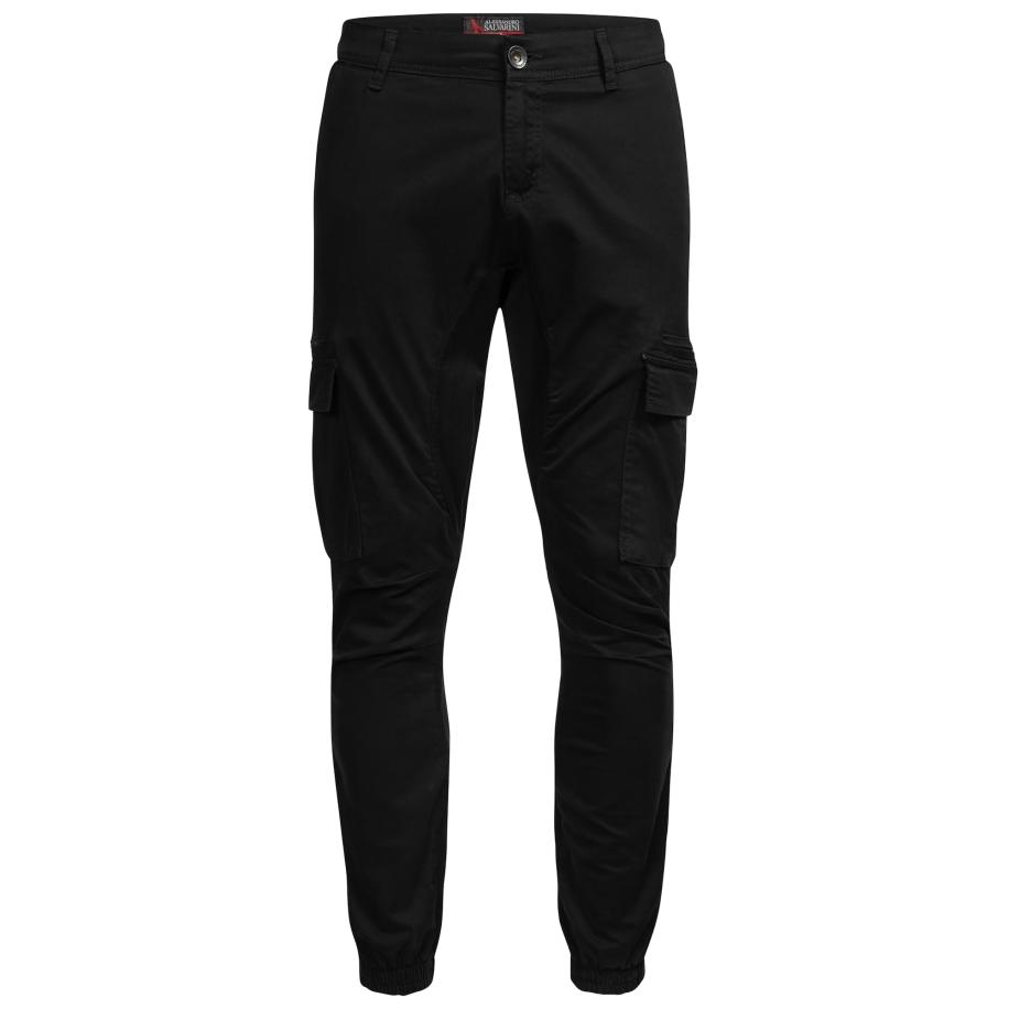 Alessandro Salvarini Alessandro Salvarini Cargobroek zwart -