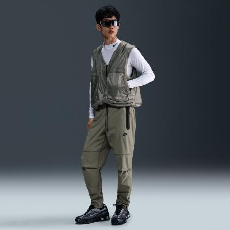 Nike Tech geweven herenbroek - Groen