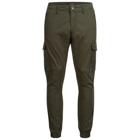 Alessandro Salvarini Alessandro Salvarini Cargobroek olijfgroen