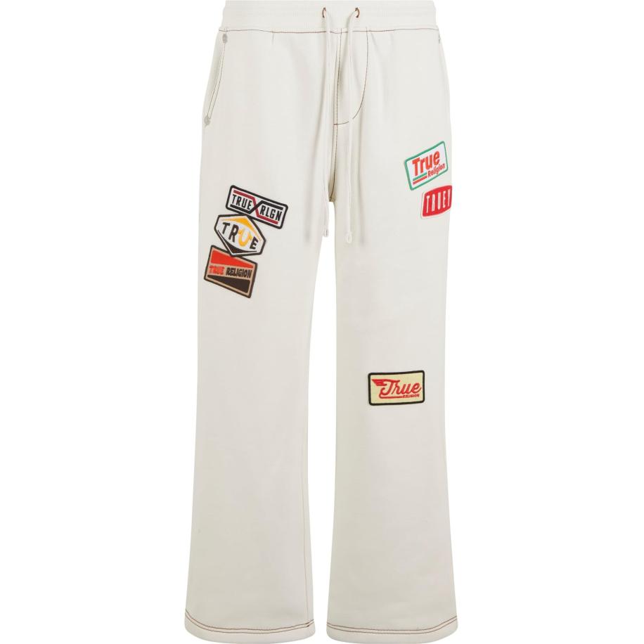 True Religion True Religion Broek groen / knalrood / zwart / offwhite -