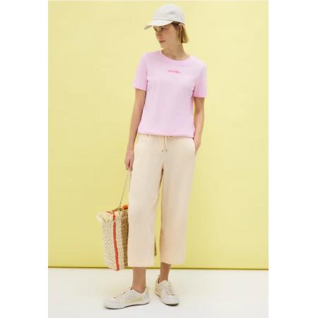 CECIL 3/4 wide leg mousseline broek