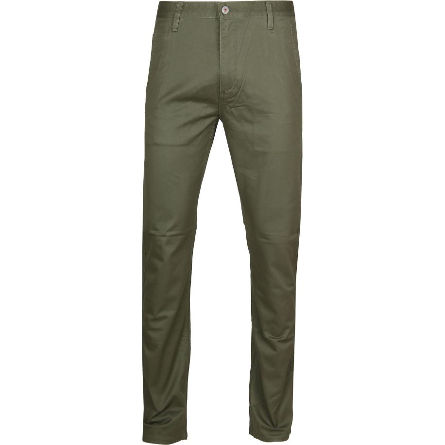Dockers Alpha Slim Stretch Olive Groen