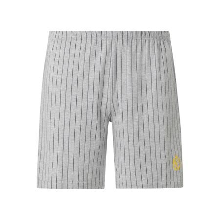 Charles Colby Sweatpants zilvergrijs, Gestreept