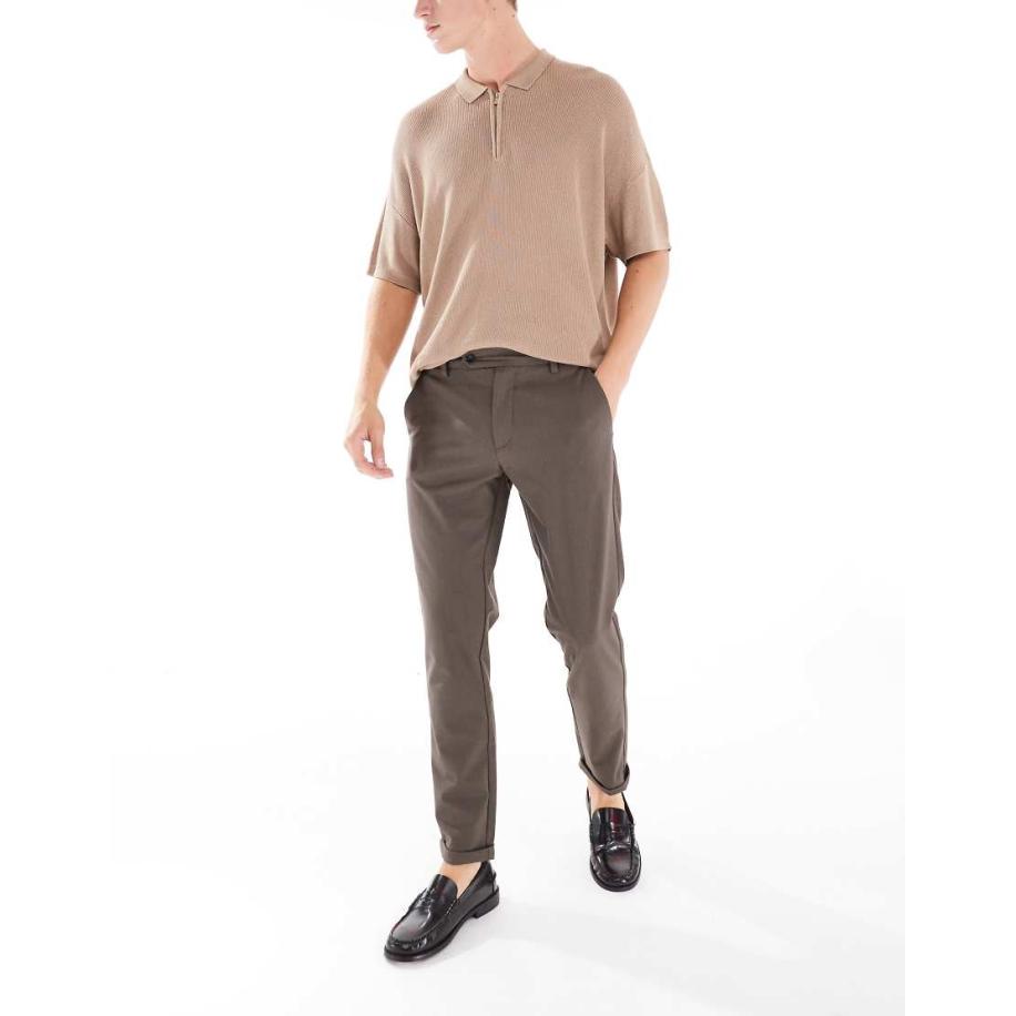 Jack & Jones - Nette broek in bruin Bruin