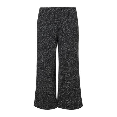 s.Oliver BLACK LABEL Broek zwart / wit