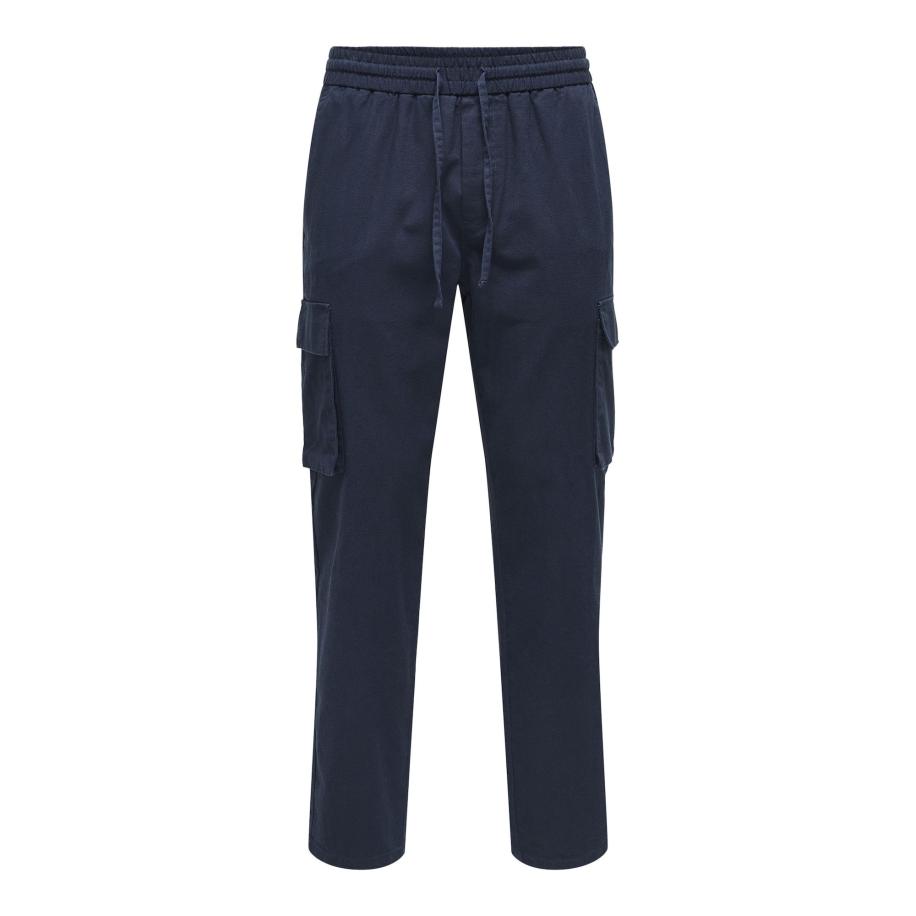 Only & Sons Only & Sons Cargobroek Verjüngt nachtblauw -
