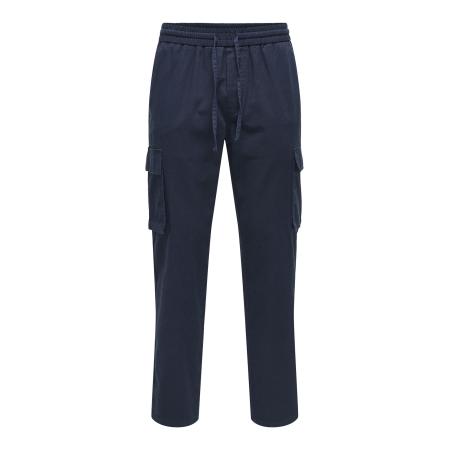 Only & Sons Only & Sons Cargobroek Verjüngt nachtblauw