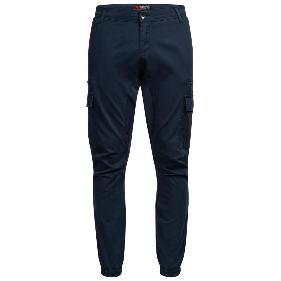 Alessandro Salvarini Alessandro Salvarini Cargobroek donkerblauw -