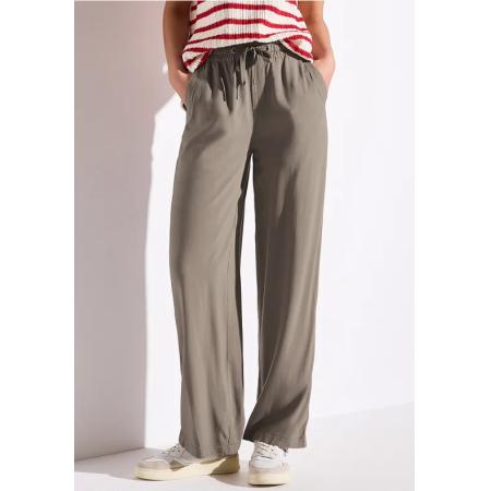 Street One Broeken met wijde pijpen