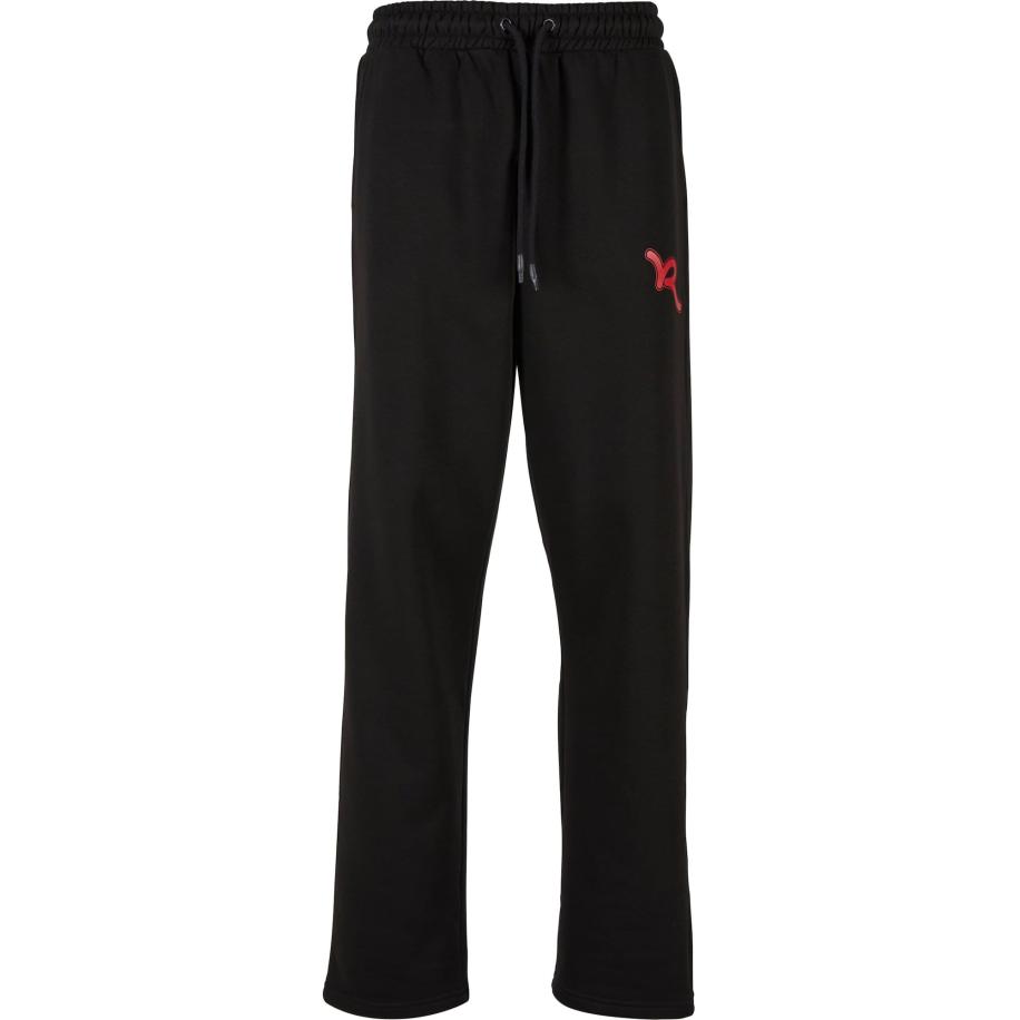 ROCAWEAR Broek Sirene rood / zwart Zwart