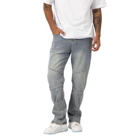 Black Bananas Straight Worker Denim Spijkerbroek