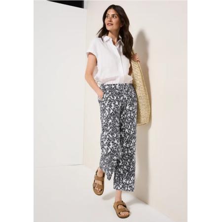 CECIL Broek met gedessineerde Wide Legs