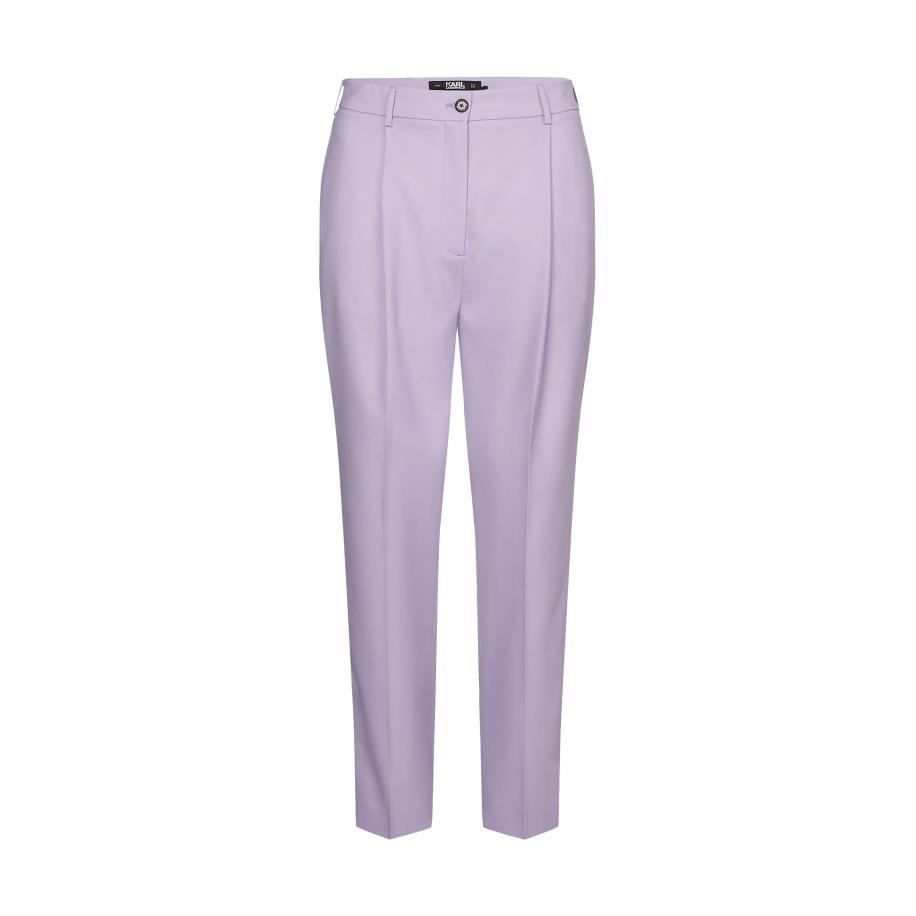 Karl Lagerfeld Karl Lagerfeld Bandplooibroek lavendel -
