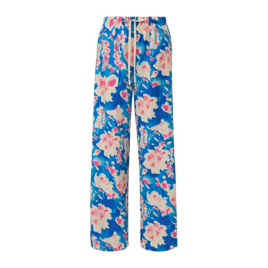 comma casual identity comma casual identity Broek taupe / blauw / azuur / lichtroze -