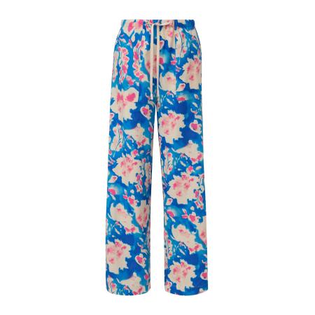 comma casual identity comma casual identity Broek taupe / blauw / azuur / lichtroze