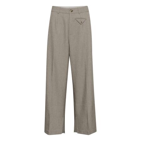 Kaffe Pantalon Tilla beige gemêleerd
