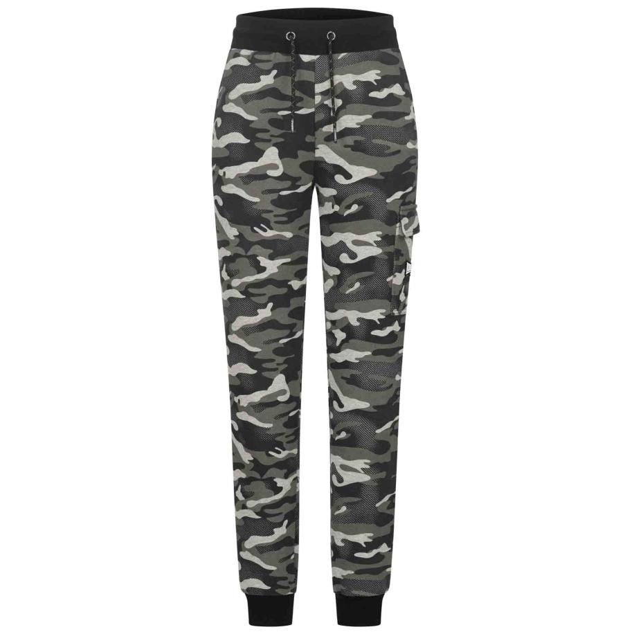 Lonsdale LONSDALE Broek COLLYHURST grijs / zwart / wit -
