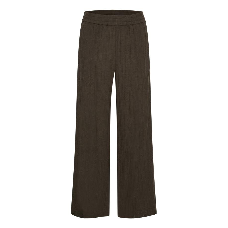 Kaffe Kaffe Broek kaki -