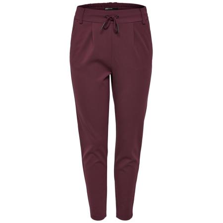 Only ONLY Bandplooibroek Poptrash wijnrood