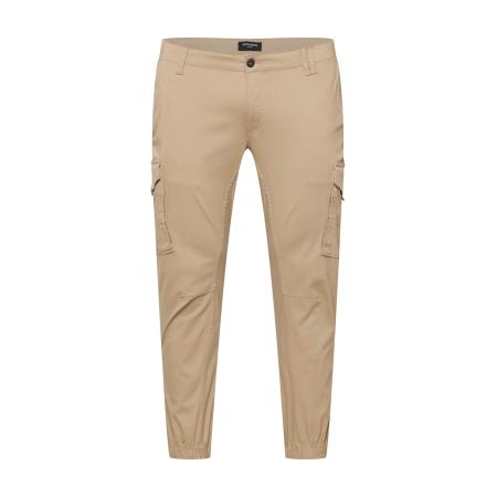 Jack & Jones Jack & Jones Plus Cargobroek Paul lichtbeige