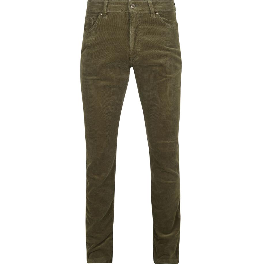 Steppin' Out Corduroy Broek Johnson Groen Groen