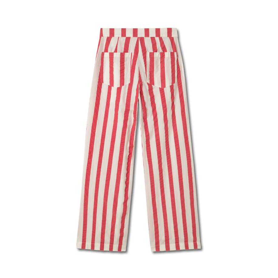 thinking mu Thinking MU Broek MANOLITA rood -