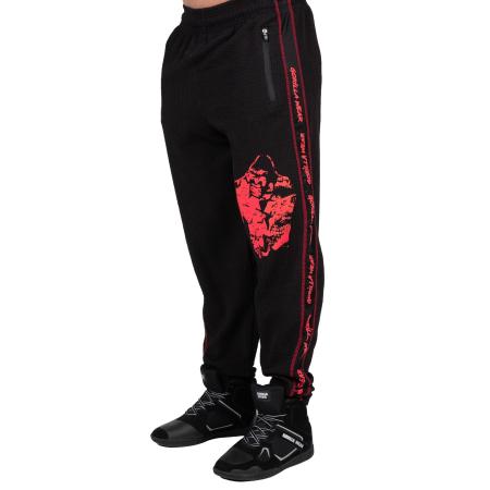 Gorilla Wear Gorilla Wear Functionele broek rood / zwart