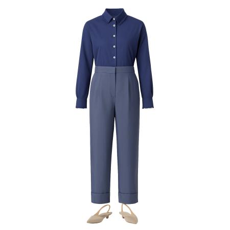 Touche Prive Touche Prive Broek indigo