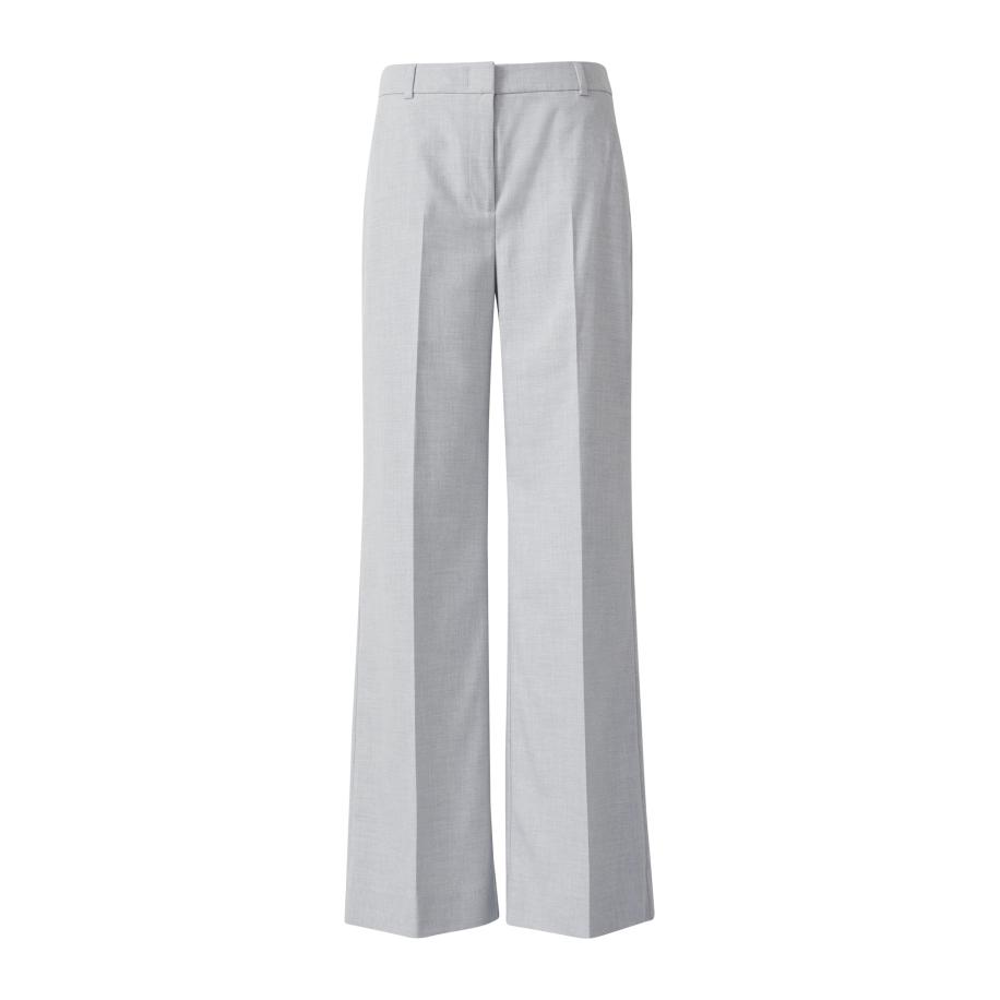 Comma COMMA Broek lichtgrijs -