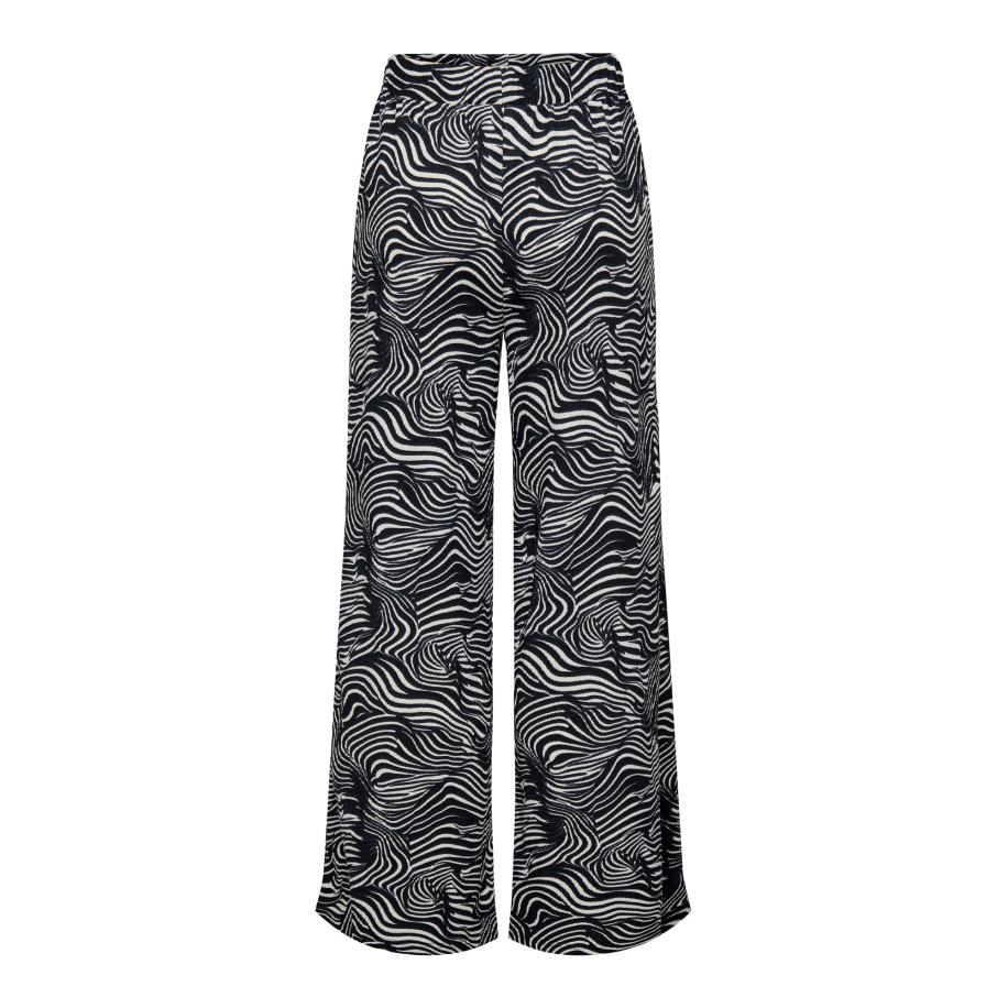JDY JDY Broek JDYDEBBIE zwart / wit -