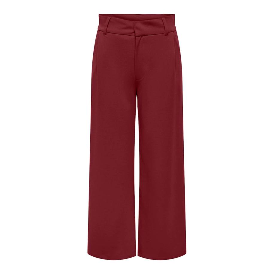 JDY JDY Bandplooibroek JDYGeggo wijnrood -