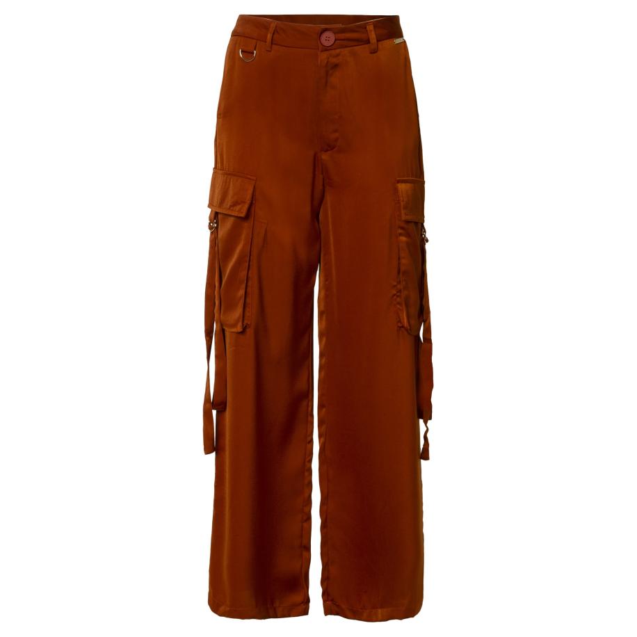 Influencer Influencer Cargobroek cognac -