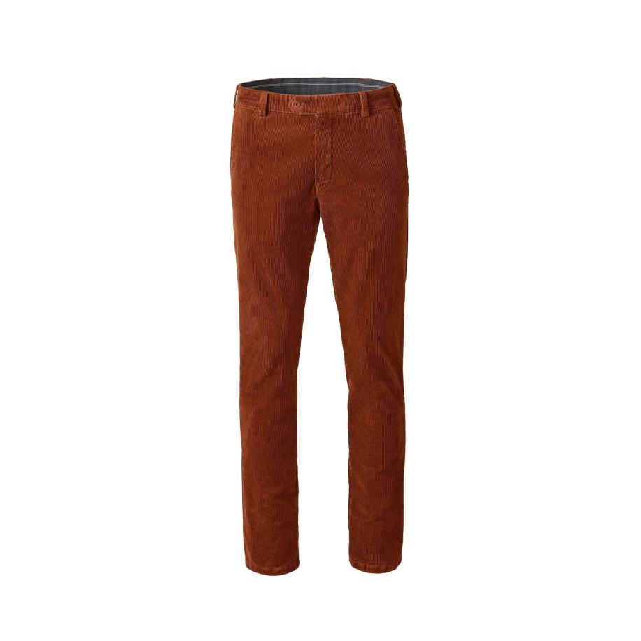 Meyer MEYER Chino roestbruin -