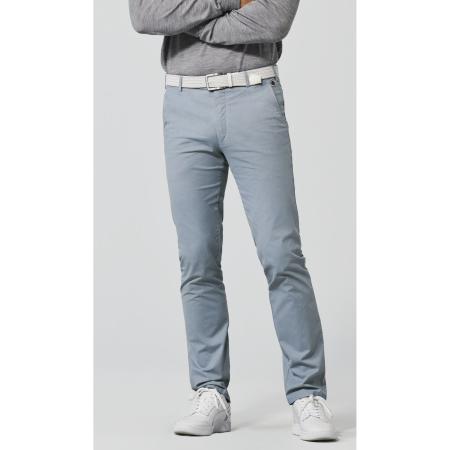 Meyer Linnen broek lichtblauw, Effen