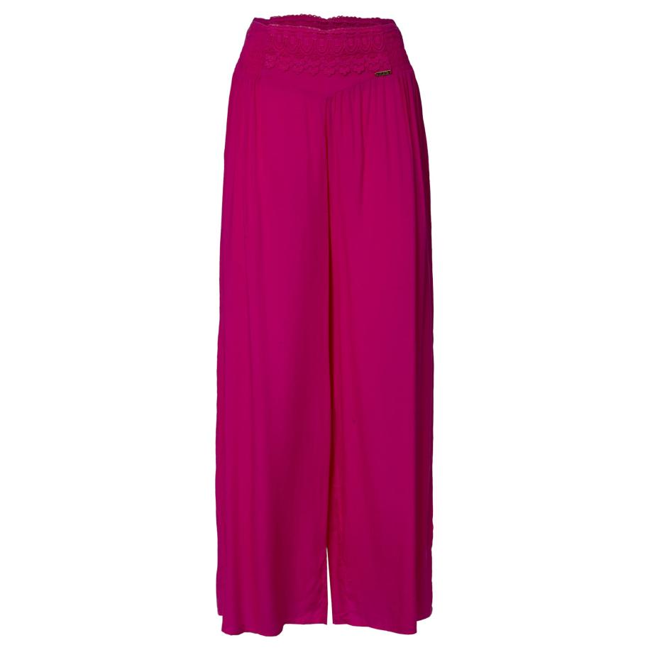 Influencer Influencer Broek donkerroze -