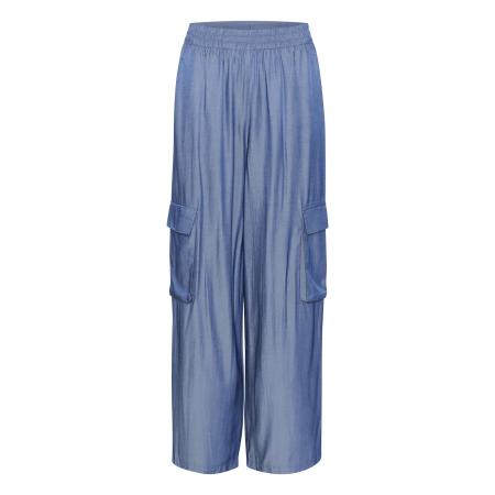 Kaffe Cargobroek Leonora royal blue/koningsblauw