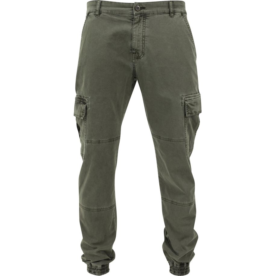 Urban Classics Urban Classics Cargobroek olijfgroen -
