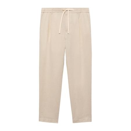 Mango MANGO MAN Bandplooibroek Romelino beige