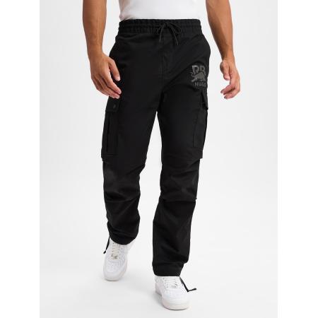 Hugo Boss HUGO Cargobroek Garlo grijs / zwart