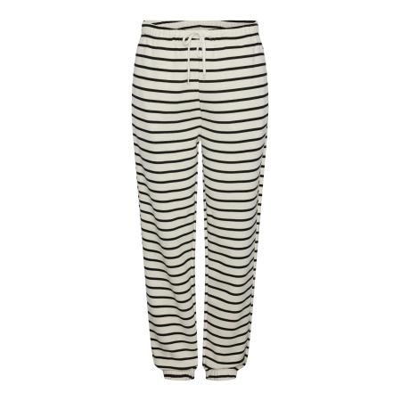 PIECES Broek Chilli zwart / natuurwit