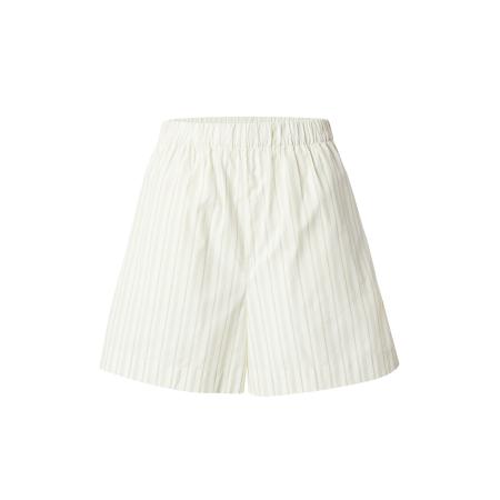 Samsøe & Samsøe Samsøe Samsøe Broek Salova crème / olijfgroen