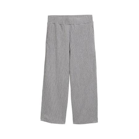 Tom Tailor TOM TAILOR Broek zwart / offwhite