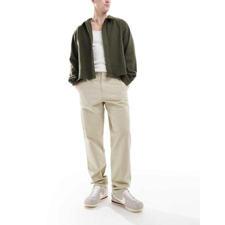 Nike - Club - Chino's in kaki-Groen