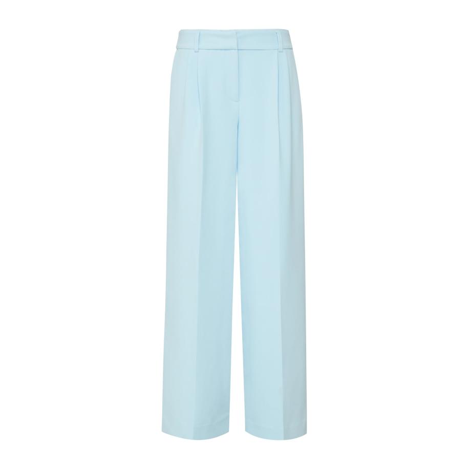 comma casual identity comma casual identity Bandplooibroek lichtblauw -