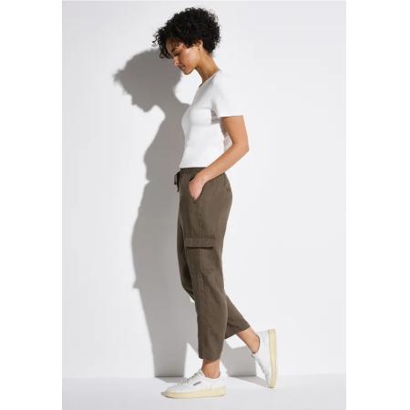 Street One Linnen broek in cargolook