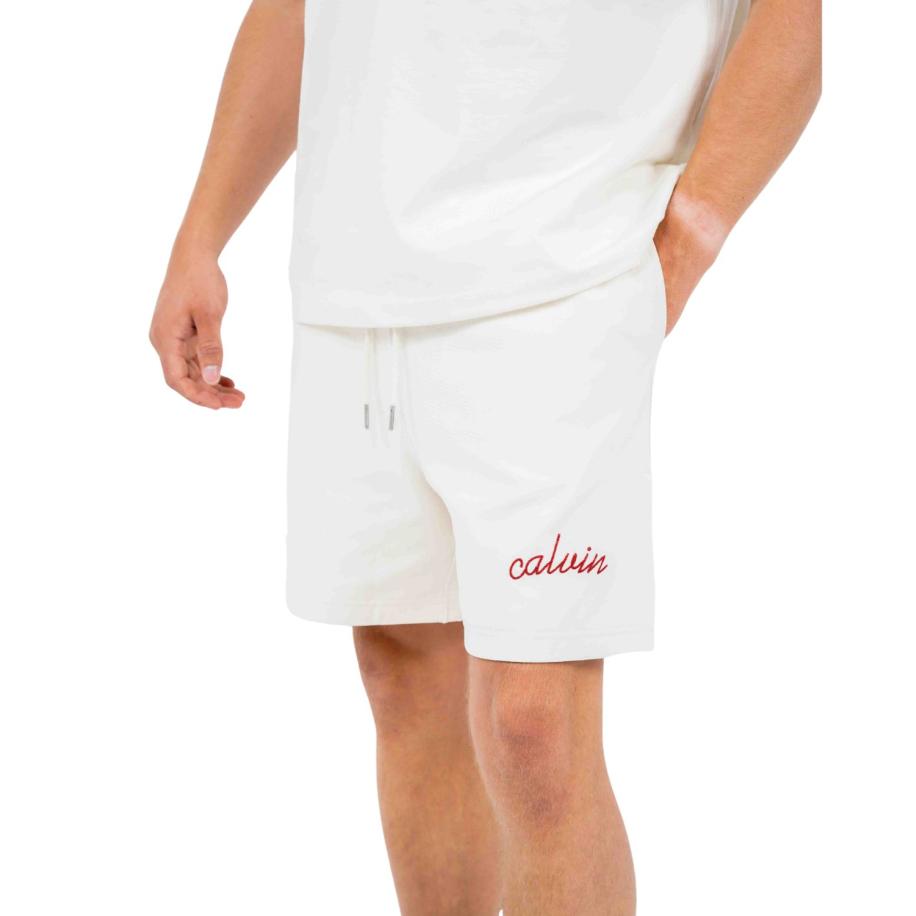 Calvin Klein Premium Terry Chain Short Bruin
