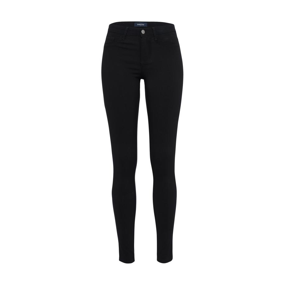 PIECES Jeggings zwart Zwart